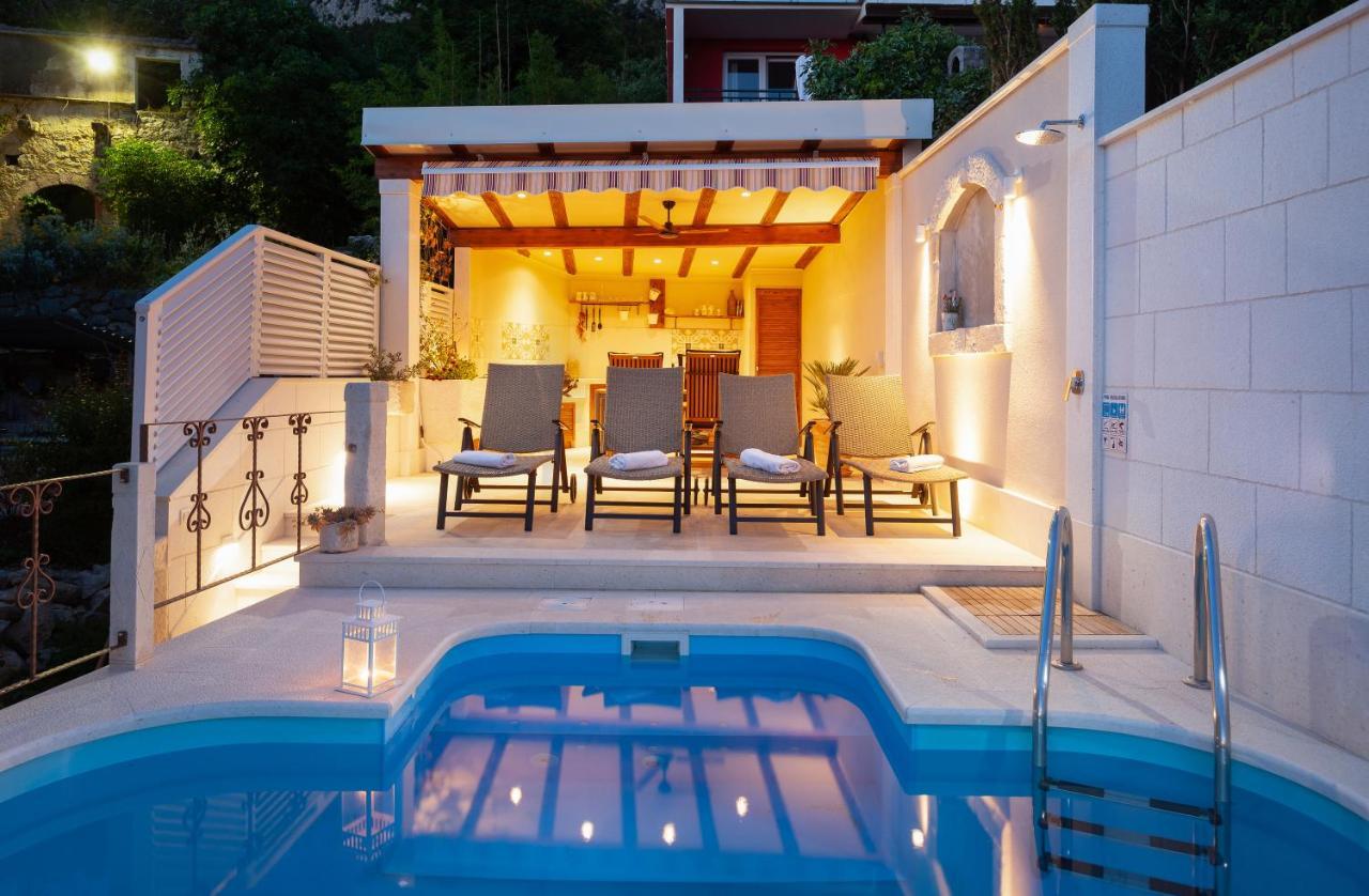 Idyllic Villa Marieta With Private Pool And Unforgettable View Makarska Buitenkant foto