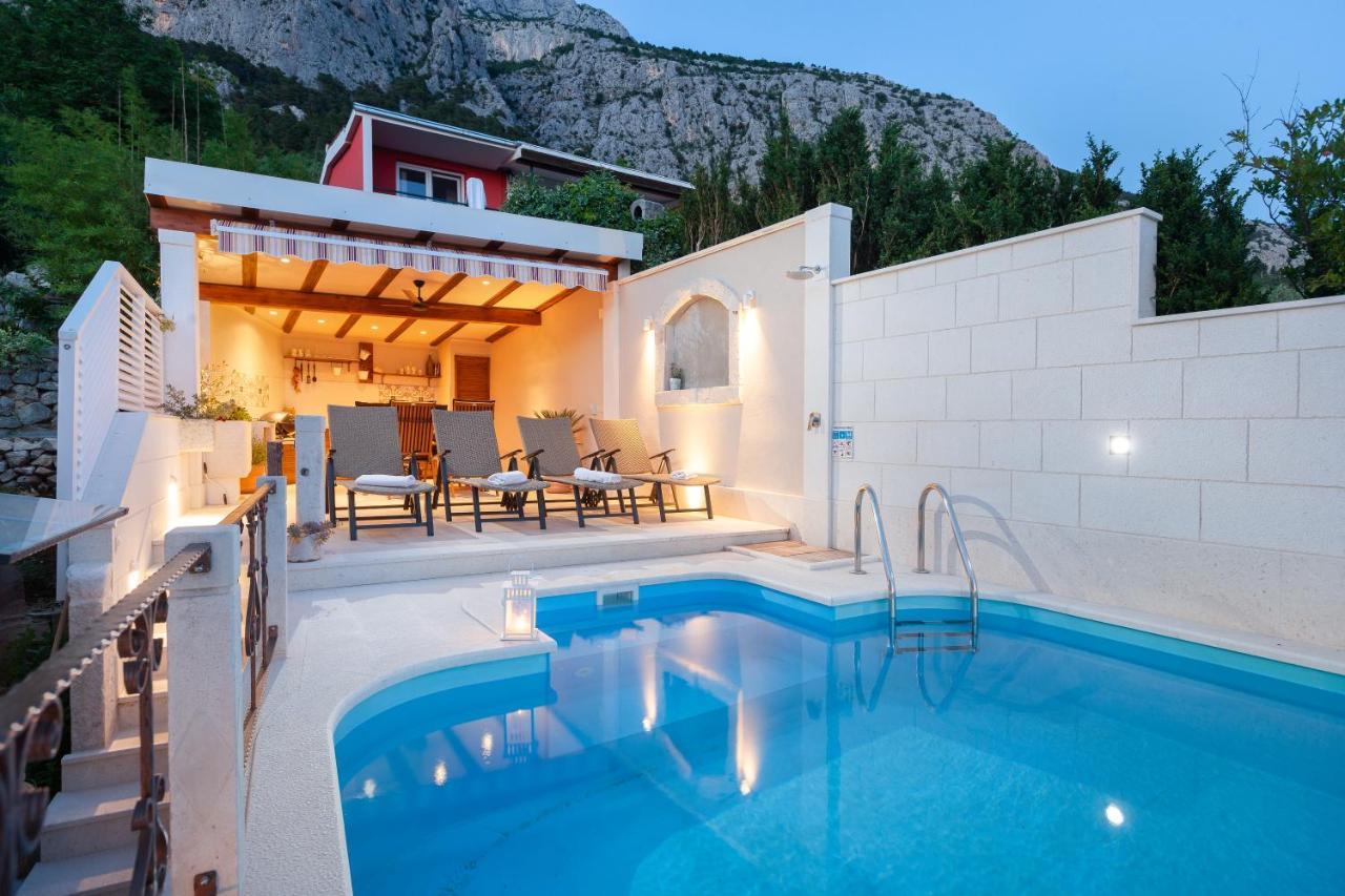 Idyllic Villa Marieta With Private Pool And Unforgettable View Makarska Buitenkant foto